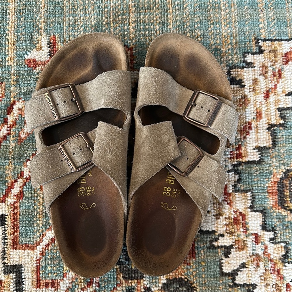 Suede Birkenstock